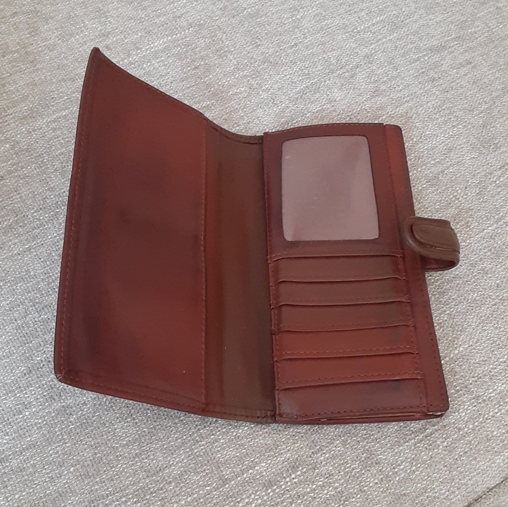 Coach  vintage Red and Brown Women's Wallet - Picture 5 of 12